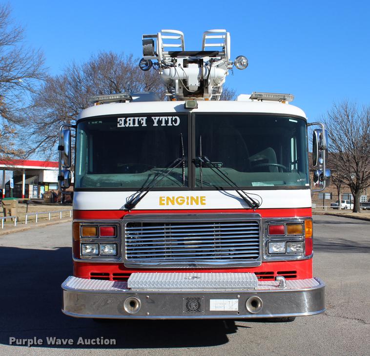 image for item BE9377 2006 American Lafrance Eagle ladder fire truck