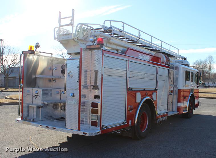 image for item BE9377 2006 American Lafrance Eagle ladder fire truck