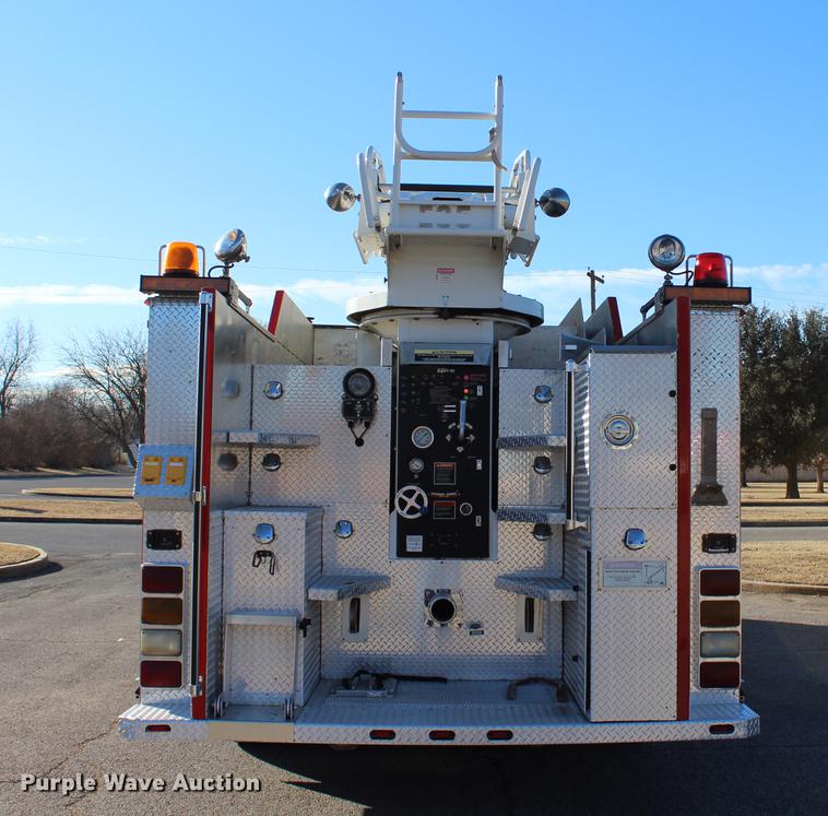 image for item BE9377 2006 American Lafrance Eagle ladder fire truck