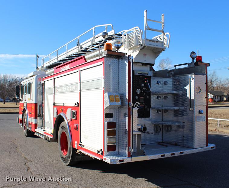 image for item BE9377 2006 American Lafrance Eagle ladder fire truck