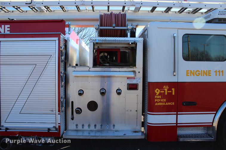 image for item BE9377 2006 American Lafrance Eagle ladder fire truck
