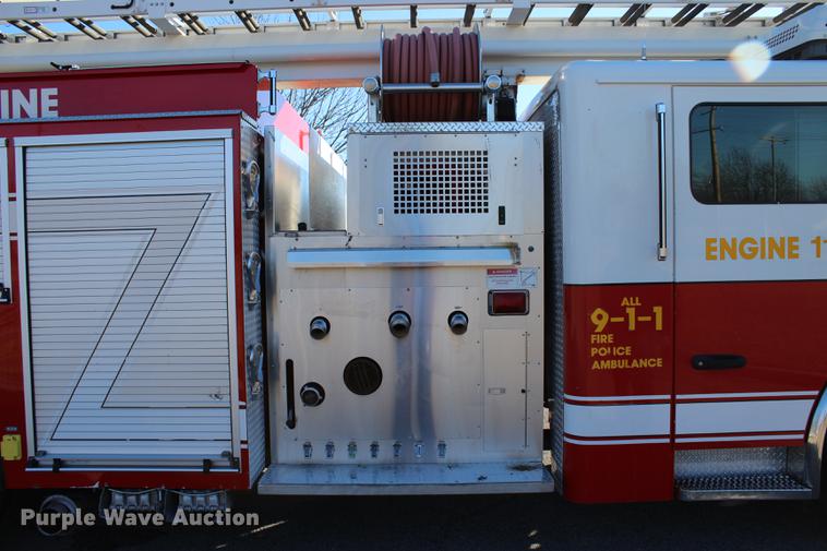 image for item BE9377 2006 American Lafrance Eagle ladder fire truck