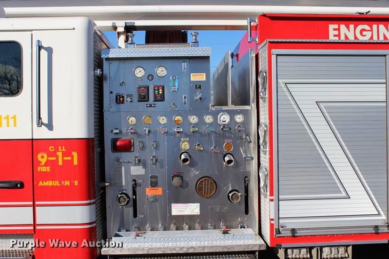 image for item BE9377 2006 American Lafrance Eagle ladder fire truck