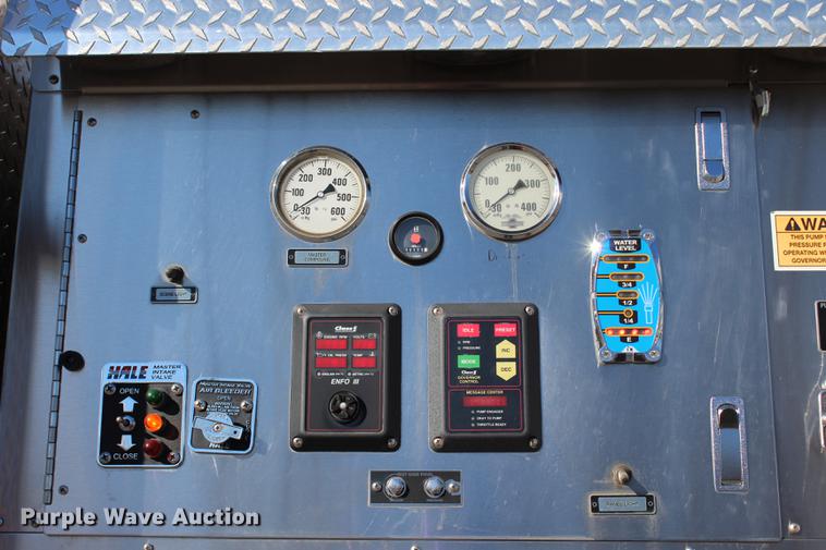 image for item BE9377 2006 American Lafrance Eagle ladder fire truck