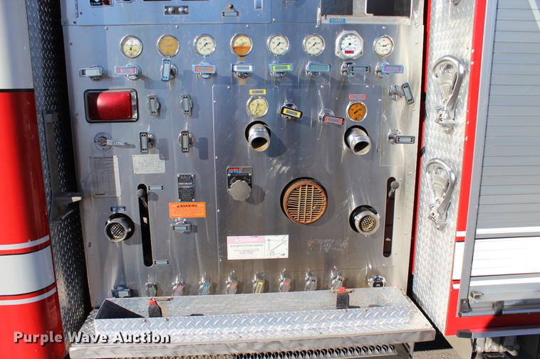 image for item BE9377 2006 American Lafrance Eagle ladder fire truck