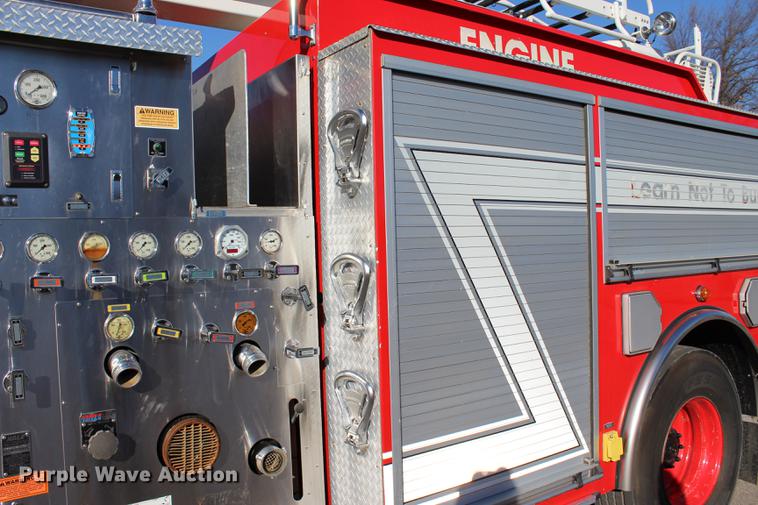 image for item BE9377 2006 American Lafrance Eagle ladder fire truck