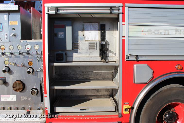 image for item BE9377 2006 American Lafrance Eagle ladder fire truck