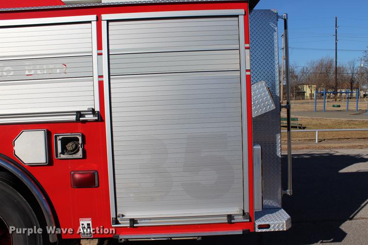 image for item BE9377 2006 American Lafrance Eagle ladder fire truck