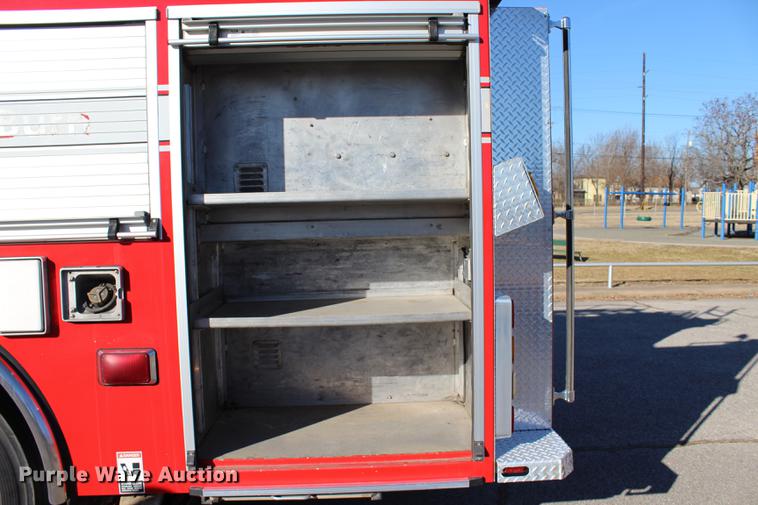 image for item BE9377 2006 American Lafrance Eagle ladder fire truck