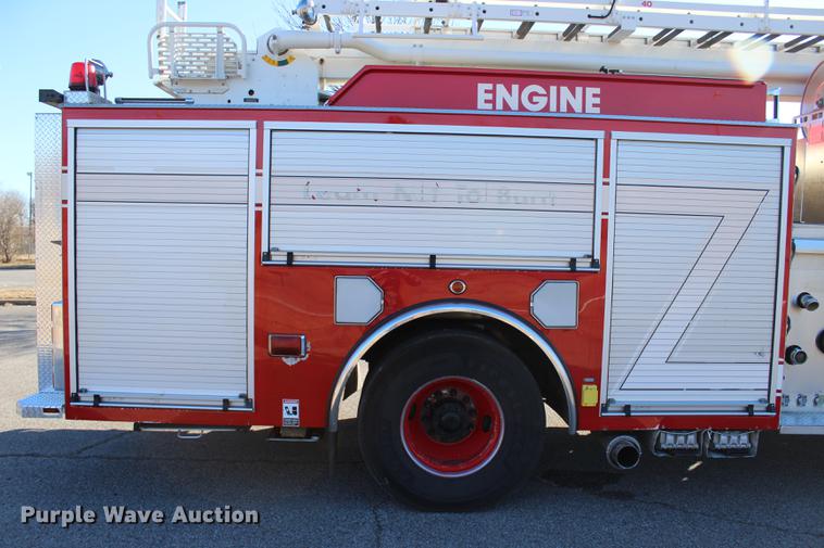 image for item BE9377 2006 American Lafrance Eagle ladder fire truck