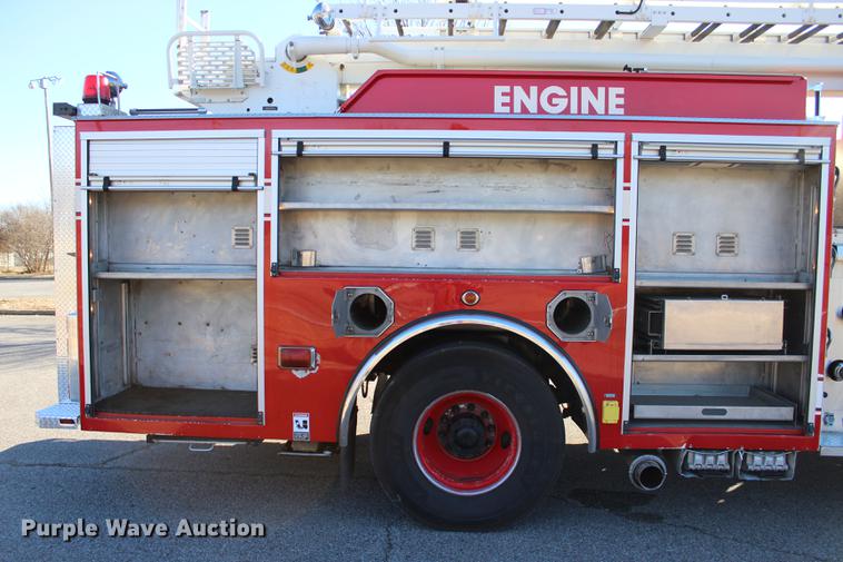image for item BE9377 2006 American Lafrance Eagle ladder fire truck
