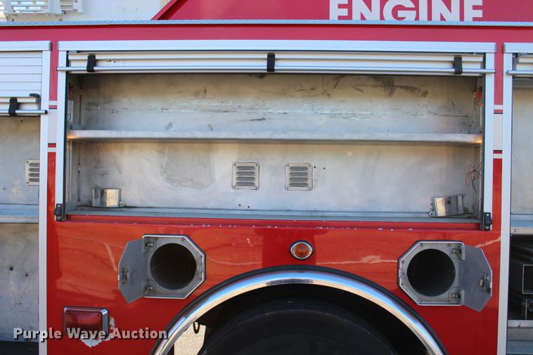 image for item BE9377 2006 American Lafrance Eagle ladder fire truck