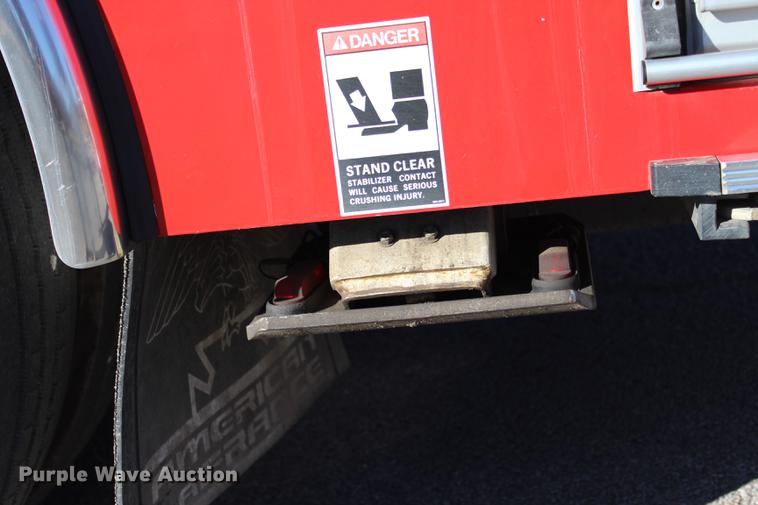 image for item BE9377 2006 American Lafrance Eagle ladder fire truck