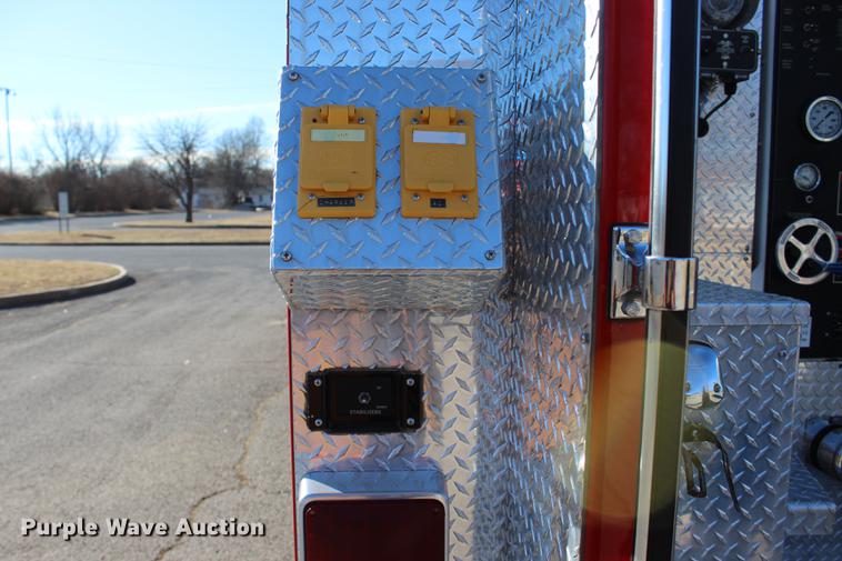 image for item BE9377 2006 American Lafrance Eagle ladder fire truck