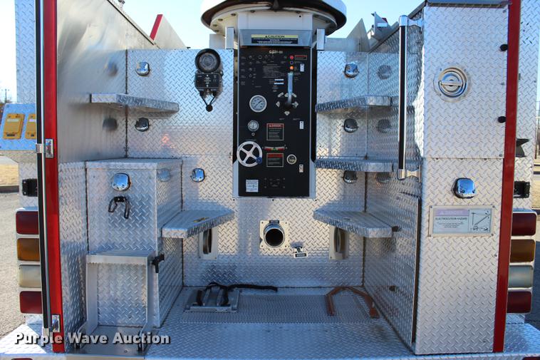 image for item BE9377 2006 American Lafrance Eagle ladder fire truck