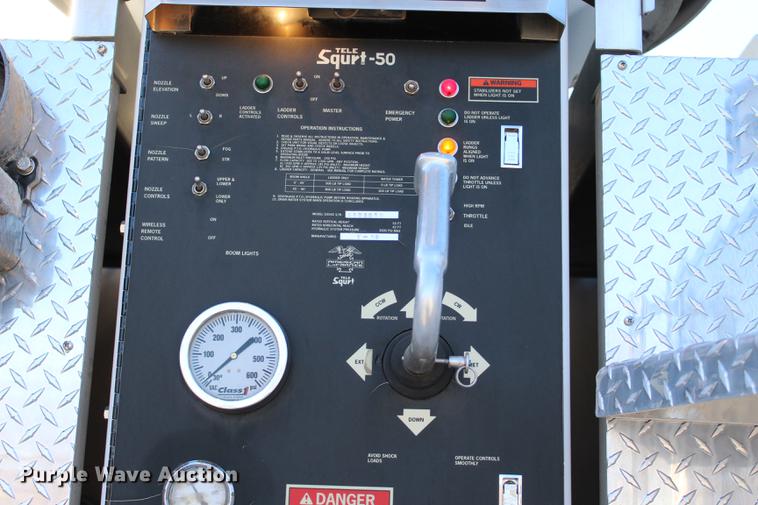 image for item BE9377 2006 American Lafrance Eagle ladder fire truck