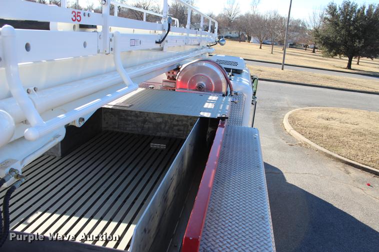 image for item BE9377 2006 American Lafrance Eagle ladder fire truck