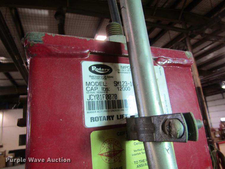 image for item DB1248 Rotary SM123-10 four post lift