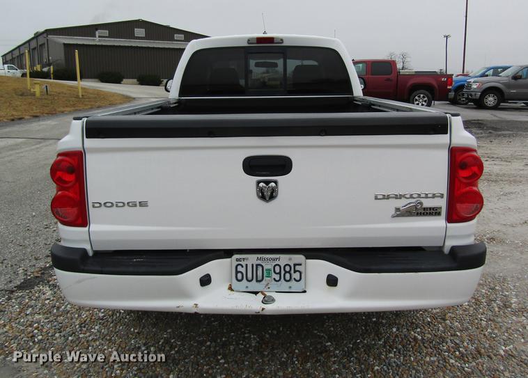 image for item DB5957 2010 Dodge Dakota Ext. Cab pickup truck