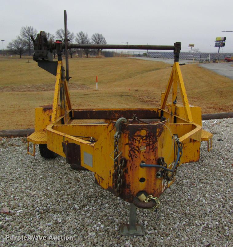 image for item DB5958 1993 Kiefer reel trailer