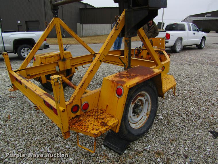 image for item DB5958 1993 Kiefer reel trailer