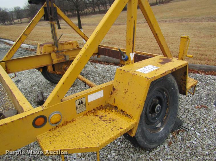 image for item DB5958 1993 Kiefer reel trailer