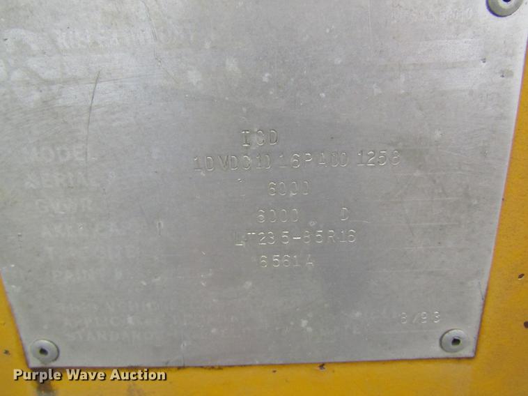 image for item DB5958 1993 Kiefer reel trailer