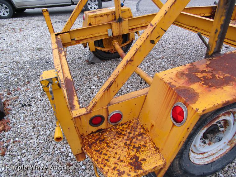 image for item DB5958 1993 Kiefer reel trailer