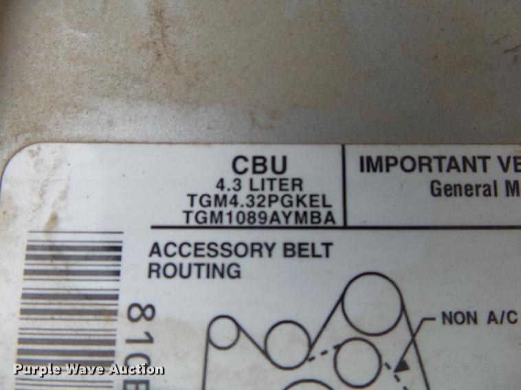 image for item DB7260 1996 Chevrolet Astro van