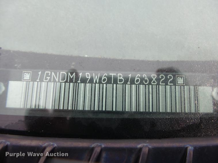 image for item DB7260 1996 Chevrolet Astro van