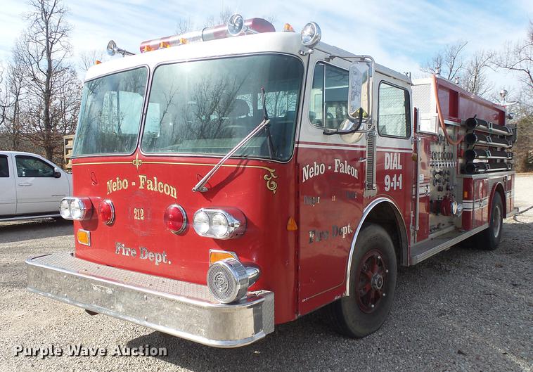image for item DB7262 1982 Duplex 3582-82 fire truck