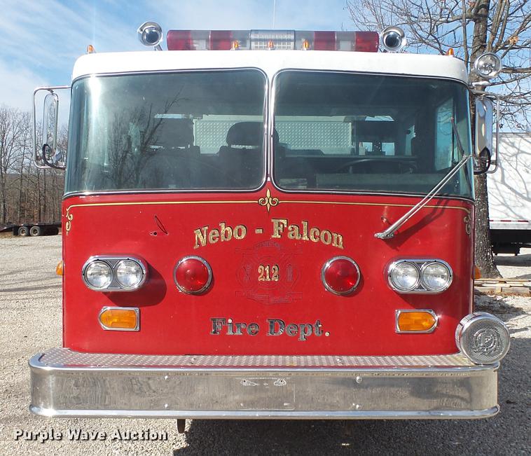 image for item DB7262 1982 Duplex 3582-82 fire truck