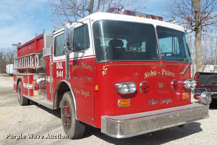 image for item DB7262 1982 Duplex 3582-82 fire truck
