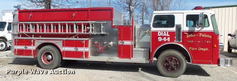 image for item DB7262 1982 Duplex 3582-82 fire truck