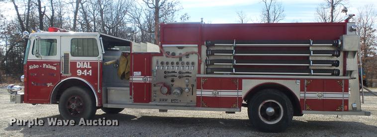 image for item DB7262 1982 Duplex 3582-82 fire truck