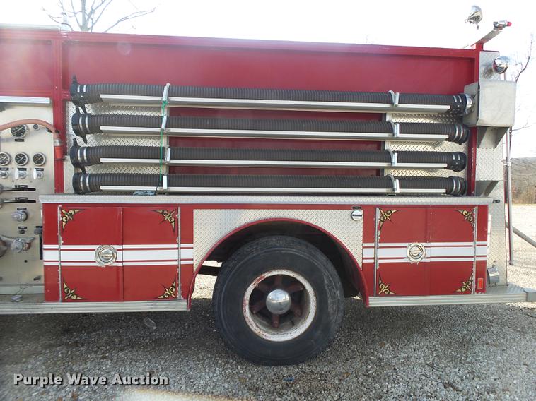 image for item DB7262 1982 Duplex 3582-82 fire truck