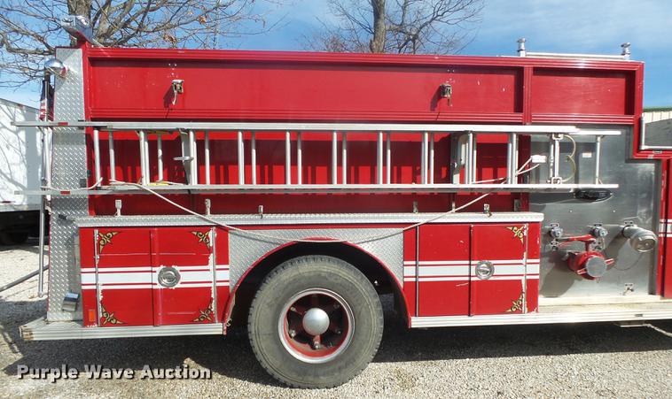 image for item DB7262 1982 Duplex 3582-82 fire truck
