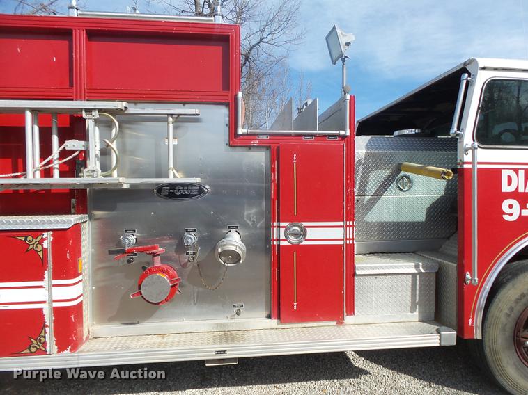 image for item DB7262 1982 Duplex 3582-82 fire truck