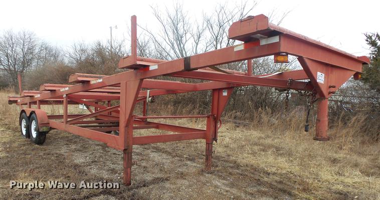 image for item DB7276 1999 Tri-Star roller trailer