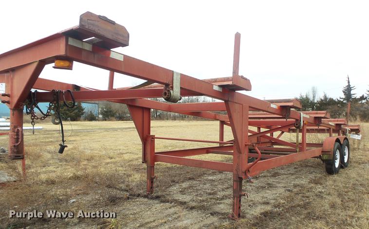 image for item DB7276 1999 Tri-Star roller trailer