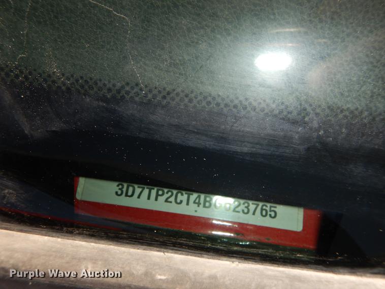 image for item DC0265 2011 Dodge Ram 2500HD SLT Quad Cab pickup truck