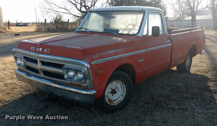 image for item DC0865 1969 GMC 1500 Custom pickup truck