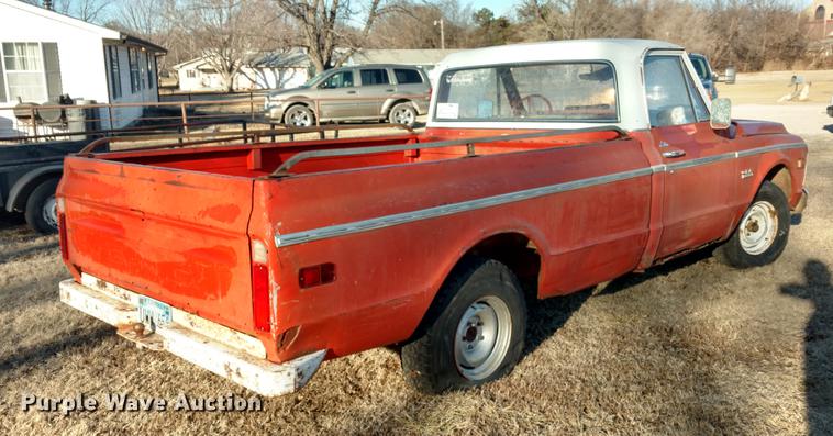 image for item DC0865 1969 GMC 1500 Custom pickup truck