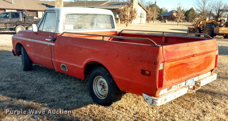 image for item DC0865 1969 GMC 1500 Custom pickup truck