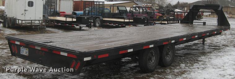 image for item DC2343 2013 Parker Performance flatbed trailer