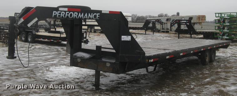 image for item DC2343 2013 Parker Performance flatbed trailer