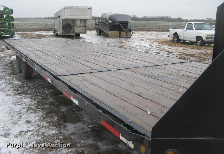 image for item DC2343 2013 Parker Performance flatbed trailer
