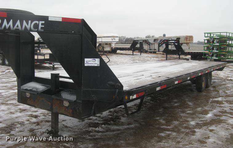 image for item DC2343 2013 Parker Performance flatbed trailer