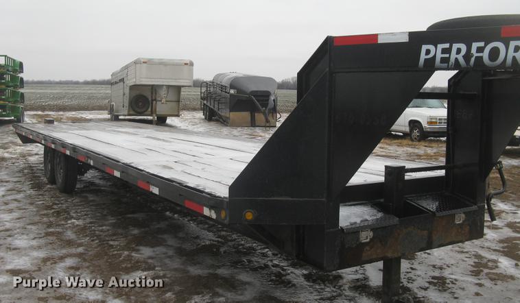 image for item DC2343 2013 Parker Performance flatbed trailer