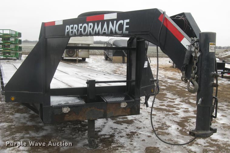 image for item DC2343 2013 Parker Performance flatbed trailer